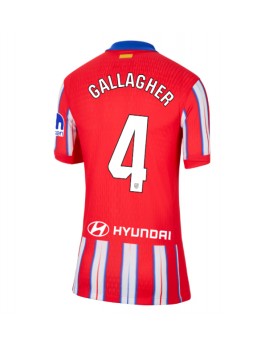 Atletico Madrid Conor Gallagher #4 Replika Hemmakläder Dam 2024-25 Kortärmad